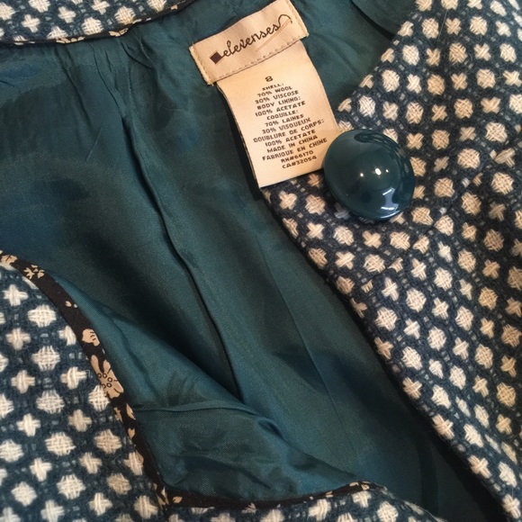 Anthropologie - Elevenses “Tea Cozy” Tweed Jacket - Picture 3 of 8